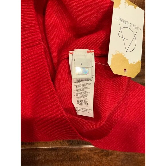 Dolce&Gabbana Red Wool I'm The King Crewneck Sweater Size Small NWT - Picture 4 of 5